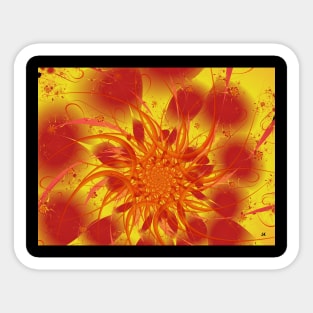 Sunburst Sticker